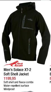 First ascent shop soft shell jacket
