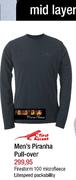 First Ascent Men's Pirnha Pull Over