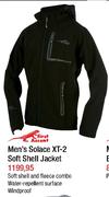 First Ascent Men's Solace XT-2 Soft Shell Jacket