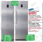 Samsung Upright Freezer (RZ80EEIS) - 305 Ltr Each