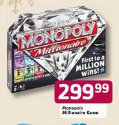 Monopoly Millionaire Game