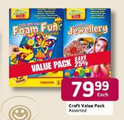 Craft Value Pack Assorted-Each