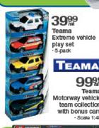 Teama Extreme Vehicle Play Set-5 Pack-Per Set