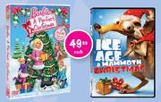 Barbie A Perfect Christmas/Ice Age A Mammoth Christmas-Each