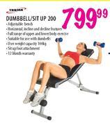 Trojan Dumbbell/Sit Up 200