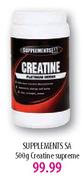 Supplements SA Creatine Supreme-500g