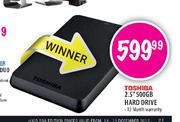 Toshiba 2.5" 500GB Hard Drive