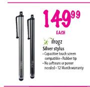 iFrogz Silver Stylus-Each