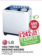 LG Twin Tub Washing Machine-14kg