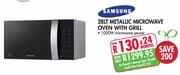 Samsung Metallic Microwave Oven With Grill-28Ltr 