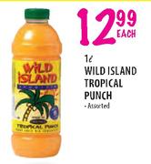 Wild Island Tropical Punch - 1 Ltr Each