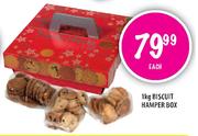 Biscuit Hamper Box - 1kg Each