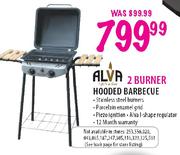 Alva 2 Burner Hooded Barbecue