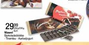 Wawel Sjokoladeblokke Tiramisu/Aarbeijogurt-282g/295g Elk