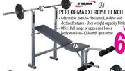 Trojan Performa Exercise Bench