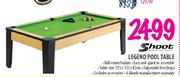 Shoot Legend Pool Table