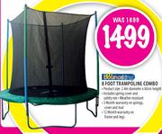 Bounceking 8 Foot Trampoline Combo
