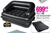 Out & About 5-In-1 Black Sofa Bed Each