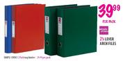 Simple Choice 2's Lever Arch Files-per pack
