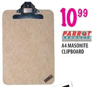 Parrot Products A4 Masonite Clipboard