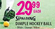 Spalding Dimple Hockey Ball-Each