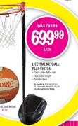 Lifetime Netball Play System-Each