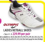 Olympic Ladies Netball Shoes-Per Pair