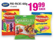 Pre-Packs-400g Each