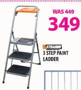 Stramm 3 Step paint Ladder-Each