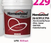 Homested Acrylic PVA-5Ltr