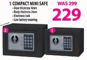 Compact Mini Safe