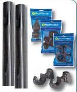 Rufflette Dark Stain Or Oregon Wood Poles-2m Each
