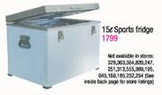 Camp Master Sports Fridge-15L