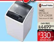 Russell Hobbs 14Kg Metallic Top Loader
