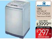 Kelvinator 12Kg Metallic Top Loader