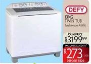 Defy 13Kg Twin Tub