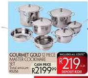 Courmet Gold 12 Piece Master Cookware Set