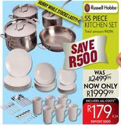 Russell Hobbs 55 Piece Kitchen Set