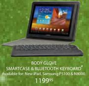 Body Glove Smartcase & Bluetooth Keyboard - Each