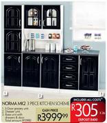 Norma MK2 3 Piece Kitchen Scheme