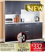 Riverside 3 Piece Kitchen Scheme