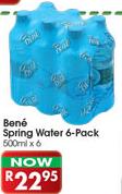 Bene Spring Water 6 Pack-6x500ml