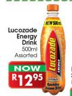 Lucozade Energy Drink-500ml