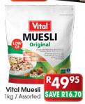 Vital Nuesli Assorted-1kg