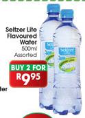 Seltzer Flavoured Water Assorted-2x500ml