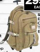 Steelers Extra Large Canvas Trolley Backpack