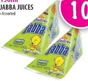 Fruitree Jabba Juices-150ml-5's