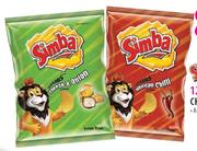 Simba Chips-125gm Each
