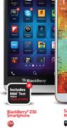 BlackBerry Z30 Smartphone-On Red Advantage