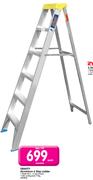 Gravity Aluminium 6 Step Ladder ISL 6
